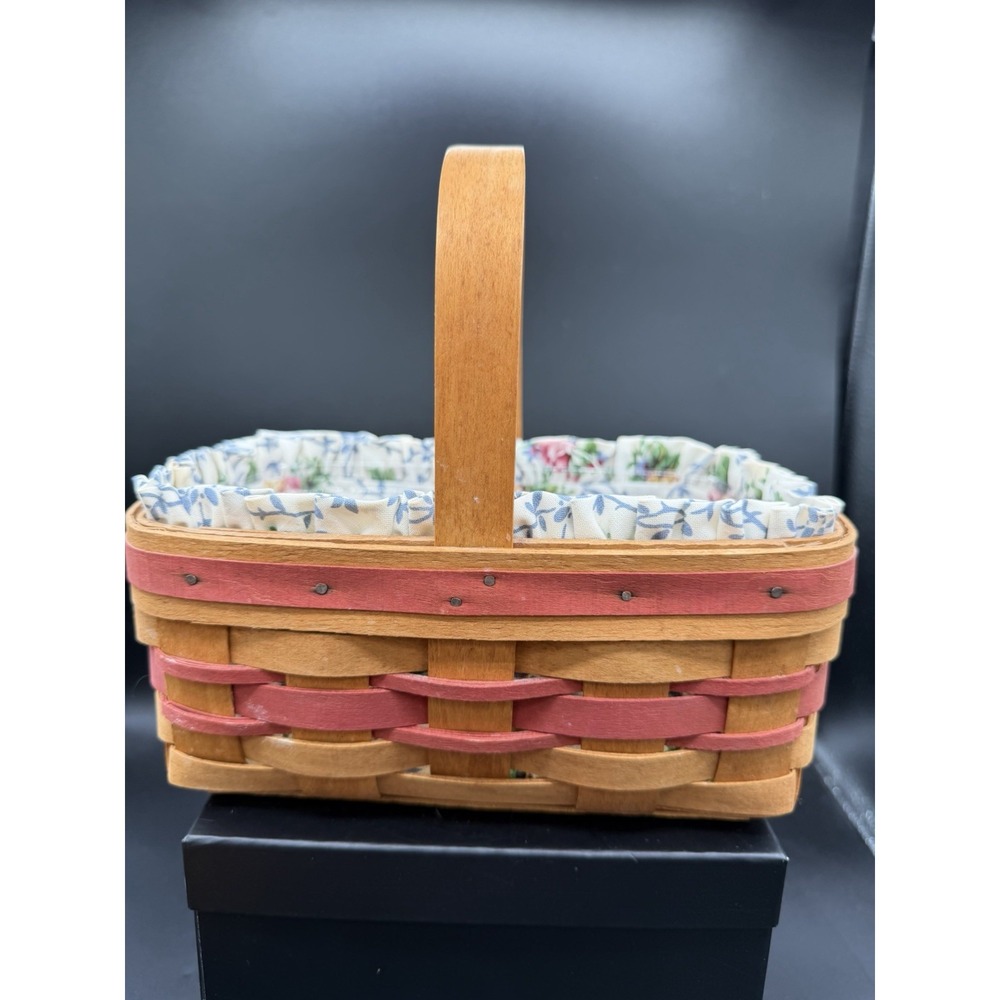 Longaberger 1994 Mother's Day Basket Combo 🌸🧺 Basket • Liner • Protector